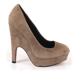 DOLCE VITA Taupe Wedge Heels